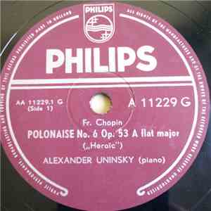 Alexander Uninsky, Fr. Chopin - Polonaise No. 6 Op. 53 A Flat Major ("Heroic") download free