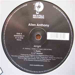 Allen Anthony - Alright download free