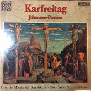 Chor Der Mönche Der Benediktiner-Abtei Saint-Pierre In Solesmes Leitung Dom Joseph Gajard, O.S.B. - Karfreitag download free