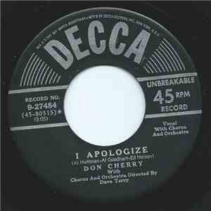Don Cherry With Chorus And Orchestra - I Apologise / Bring Back The Thrill download free