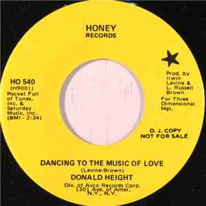 Donald Height - Dancing To The Music Of Love download free