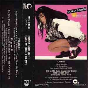 Donna Summer - Cats Without Claws download free