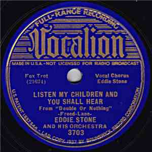 Eddie Stone And His Orchestra - Listen My Children And You Shall Hear / Stanshaw Stomp download free
