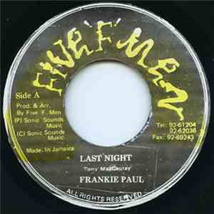 Frankie Paul - Last Night download free