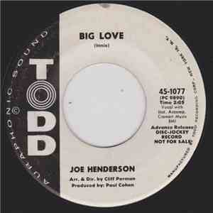 Joe Henderson  - Big Love download free