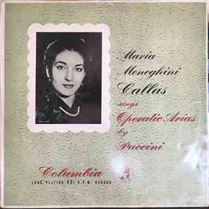 Maria Callas - Maria Meneghini Callas Sings Operatic Arias By Puccini download free