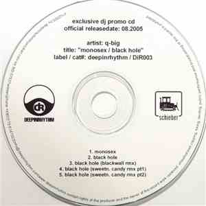 Q-Big - Monosex / Blackhole download free
