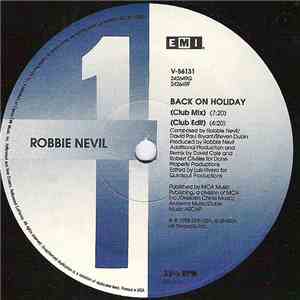 Robbie Nevil - Back On Holiday (New Mixes) download free