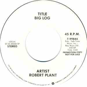 Robert Plant - Big Log download free