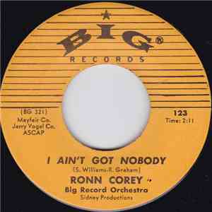 Ronn Corey - I Ain't Got Nobody download free
