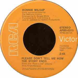 Ronnie Milsap - Please Don't Tell Me How The Story Ends download free