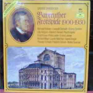 Various - Grosse Sanger Der Bayreuther Festspiele 1900-1930 download free